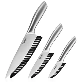 56066 HECEF Kitchen Knife Set Sharp Steel Chef Blade Hollow