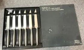026615591917 HEN ROOSTER Set Steak Kitchen Knife Knives Steel