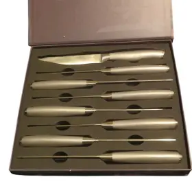 1026101 HENCKELS Modernist Steak Knife Set Steel
