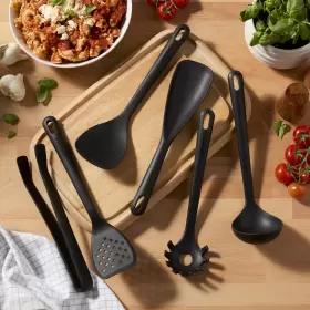 1029999 HENCKELS Silicone Onyx Cook Serve Utensil Set #2