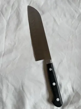 17041-180 HENCKELS Santoku Knife Precision Steel Granton Edge