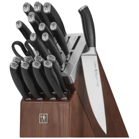 19770-020 HENCKELS Elan Sharpening Knife Block Set