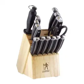 445030320361 HENCKELS Kitchen Cutlery Knife Set Block