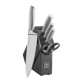 726084694187 HENCKELS Modernist Steel Studio Knife Block Set
