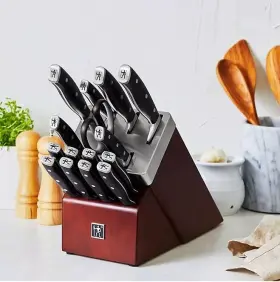 990325123 HENCKELS Forged Accent Sharpening Knife Block
