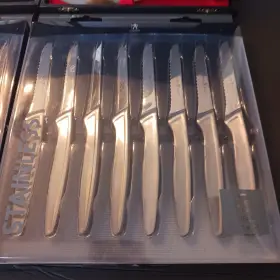 39309-800 HENCKLES Sheffield Kirk Matz Dinner Steak Knives #2