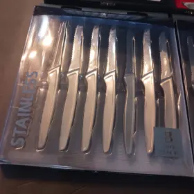 39309-800 HENCKLES Sheffield Kirk Matz Dinner Steak Knives #3