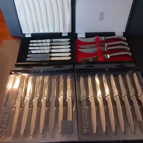 39309-800 HENCKLES Sheffield Kirk Matz Dinner Steak Knives