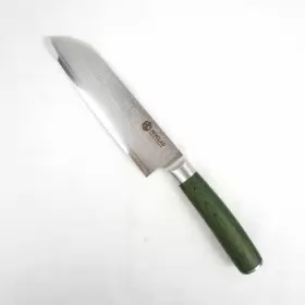 859006007564 HEXCLAD Damascus Knife Set Forest Pakkawood #2