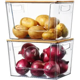 B0CQWXNL8C HEYUZB Pantry Organizers Storage Bins Onion Potato