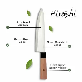 636276906618 HIROSHI Sushi Sashimi Knives Set Ultra High Chef #2