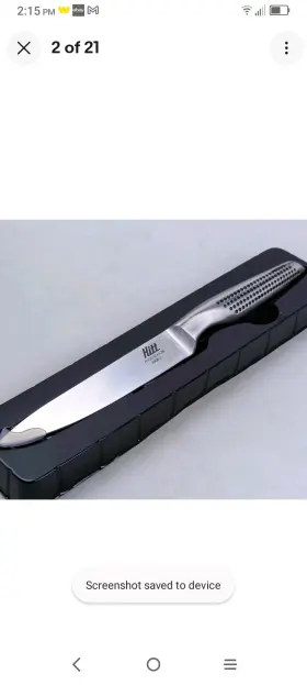135109 HITT Food Season Utility Knife Sharp Steel Solid Tang