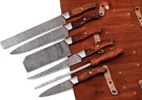 728891251010 HM TRADING Damascus Steel Utility Kitchen