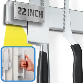 060617401091 HMMAGNETS Fridge Steel Magnetic Knife Holder