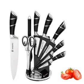 743352862864 HOICHHUA Kitchen Knife Set Rotation Block