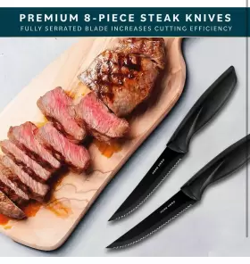 HHKS0051 HOME HERO Steak Knives Razor Sharp Set High Carbon #3