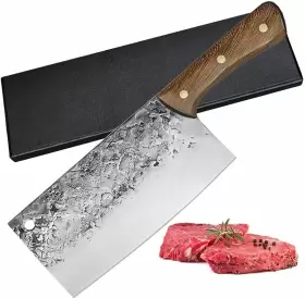 ZQ04 HOME SAFETY Forged Kitchen Chef Knife Nakiri Butcher