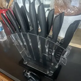 056417501789 HOMEHERO Hero Kitchen Knife Set Steel Knives #2