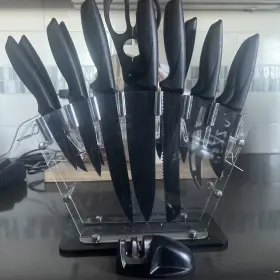 056417501789 HOMEHERO Hero Kitchen Knife Set Steel Knives