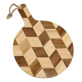 HM23061Z HOMEUMI Acacia Wood Round Cutting Board Chopping