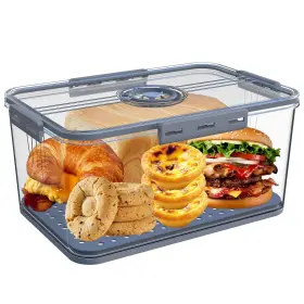 B0D25W3RRQ HONBUTY Bread Box Kitchen Counter Airtight Loaf