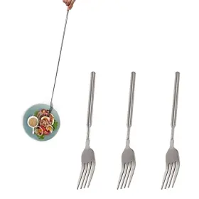 RNDF01 HONIMERED Forks Bbq Telescopic Steel Common