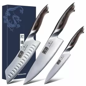 714757569139 HOSHANHO Kitchen Knife Set Steel Chef