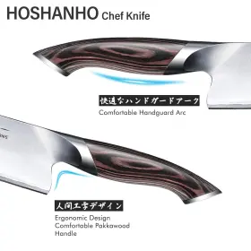 714757570388 HOSHANHO Kitchen Knife Steel High Chefs #3