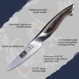 714757570487 HOSHANHO Paring Knife High Carbon Steel #2