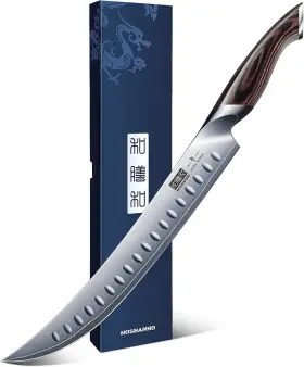 714757570999 HOSHANHO Carving Slicing Knife High Carbon Steel