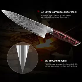 714757571132 HOSHANHO Damascus Chef Knife Steel #3