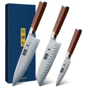 714757571699 HOSHANHO Knife Set Ultra Sharp Steel Kithen