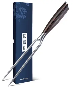 979272510071 HOSHANHO Meat Fork Razor Sharp Doubleprong Pro