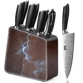 HSHCST-2024-001-18 HOSHANHO Knife Set Magnetic Block Ultra