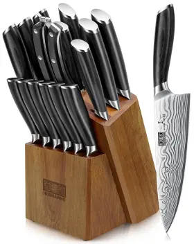 HSHCST-2024-001-9 HOSHANHO Knife Set Block Ultra Sharp High