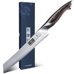 HSHES-2023-003 HOSHANHO Bread Knife High Carbon Steel Ultra