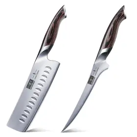 HSHES-2023-020 HOSHANHO Knife Set Nakiri Meat Cleaver Fillet