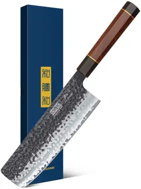 HSHES-2024-003-3 HOSHANHO Nakiri Knife Forged Asian Chopping