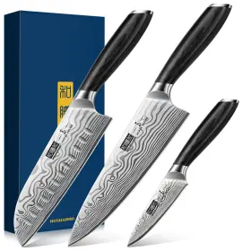 HSHEST-2024-003-8 HOSHANHO Knife Set High Carbon Powder Steel