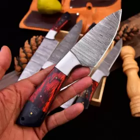 HD056 HTR KNIVES Handmade Damascus Steel Chef Kitchen Knife #2
