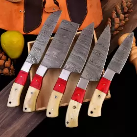 HD063 HTR KNIVES Handmade Damascus Steel Chef Kitchen Knife #2