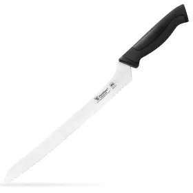 810116602032 HUMBEE Offset Bread Knife Wave Serrated