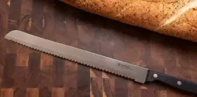 840897102728 HUMBEE Bread Knife Serrated Wave Edge Blade #2