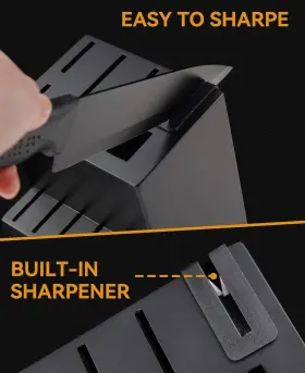 768561515394 HUNDOP Knife Set Kitchen Block Sharpening Di #3