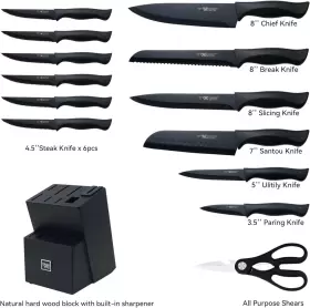705353716805 HUNTER.DUAL Knife Kitchen Block Set Blo #2