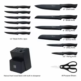 768484610046 HUNTER.DUAL Knife Kitchen Block Set #2