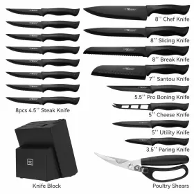 768484610510 HUNTER.DUAL Knife Kitchen Block Set #2