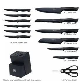 DF-15 HUNTER.DUAL Pro High Carbon Steel Chefs Knife Set #2