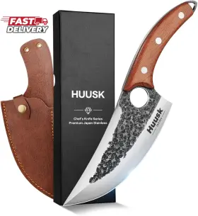313047721723 HUUSK Knife Kitchen Viking Knives Forged Butche