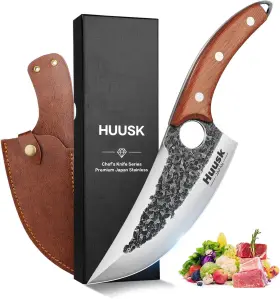 445035514529 HUUSK Chef Knives Viking Knife Forged Butcher